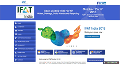 Desktop Screenshot of ifat-india.com